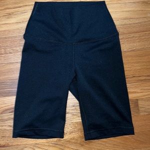Women’s black biker shorts